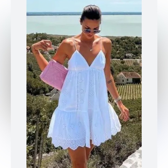 Zara Dresses & Skirts - Zara White Summer Dress